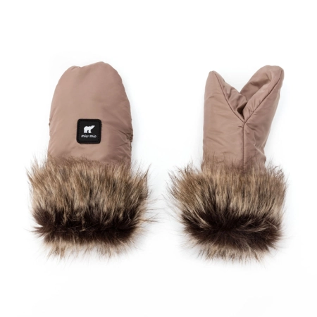Rękawiczki Miu-Mio Polaris Cappucinno idealne do wózka